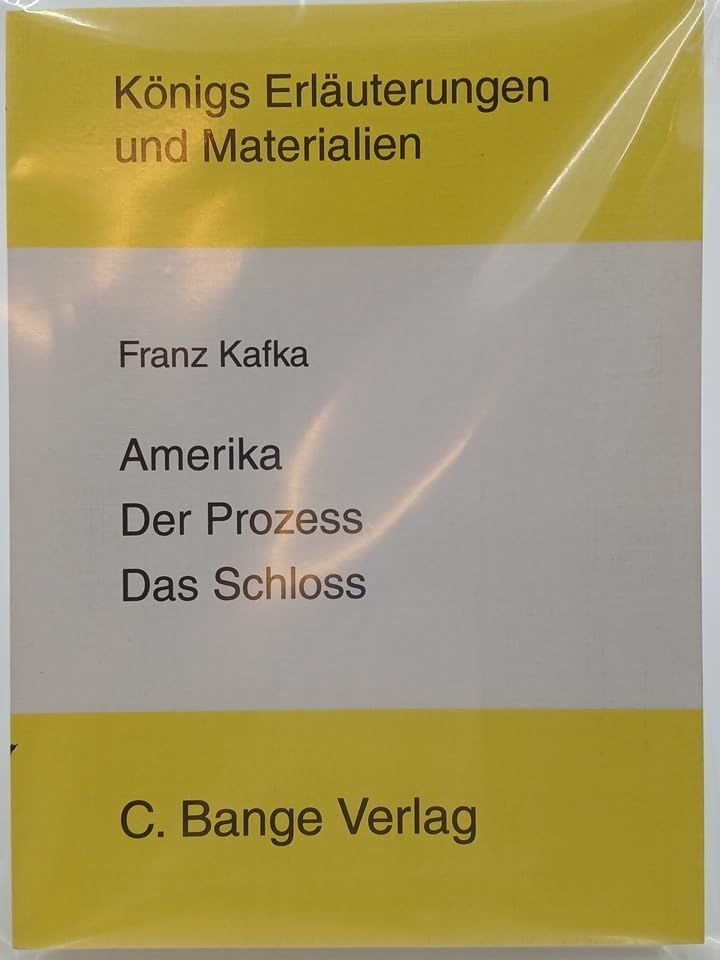 Amerika / Der Prozess / Das Schloss book