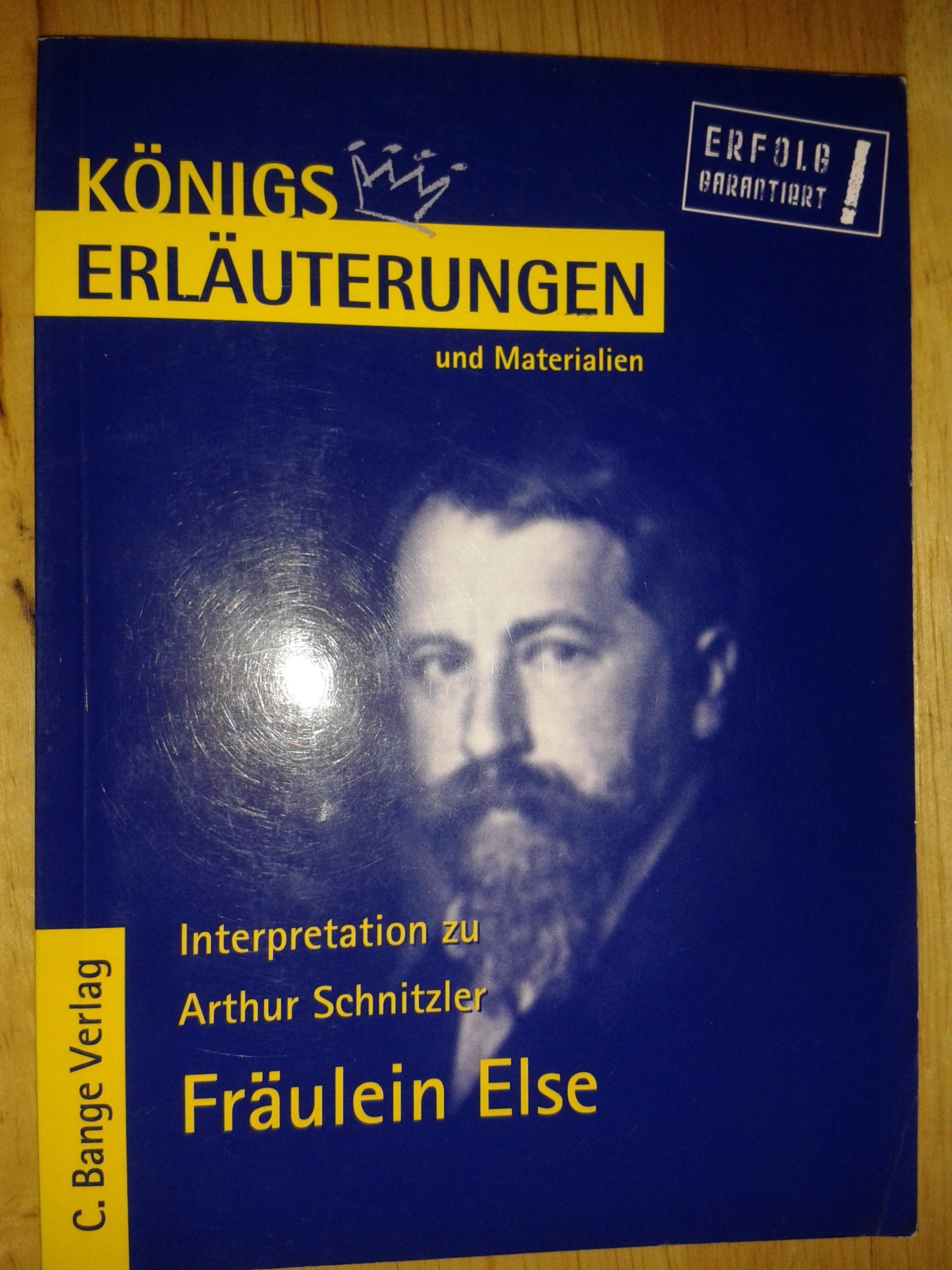 Fräulein Else Study Guides