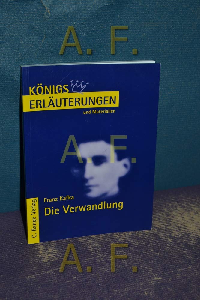 Königs Erläuterungen und Materialien, Bd.432, Die Verwandlung Study Guides