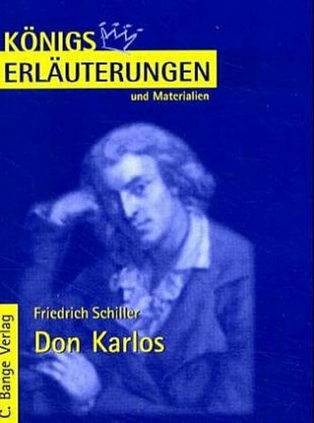 Königs Erläuterungen und Materialien, Bd.6, Don Karlos Study Guides