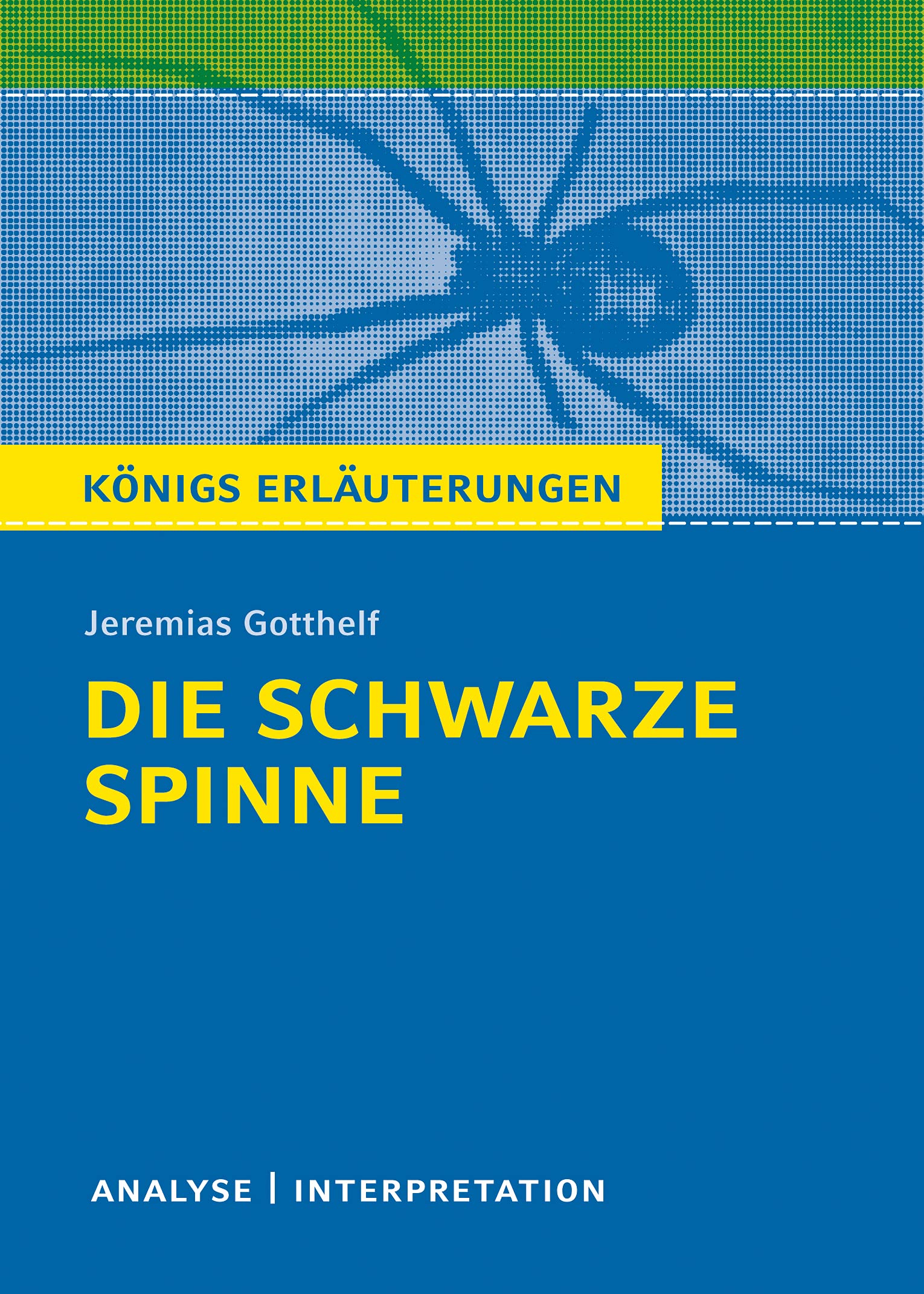 Die schwarze Spinne. Textanalyse und Interpretation Professional & Reference Books