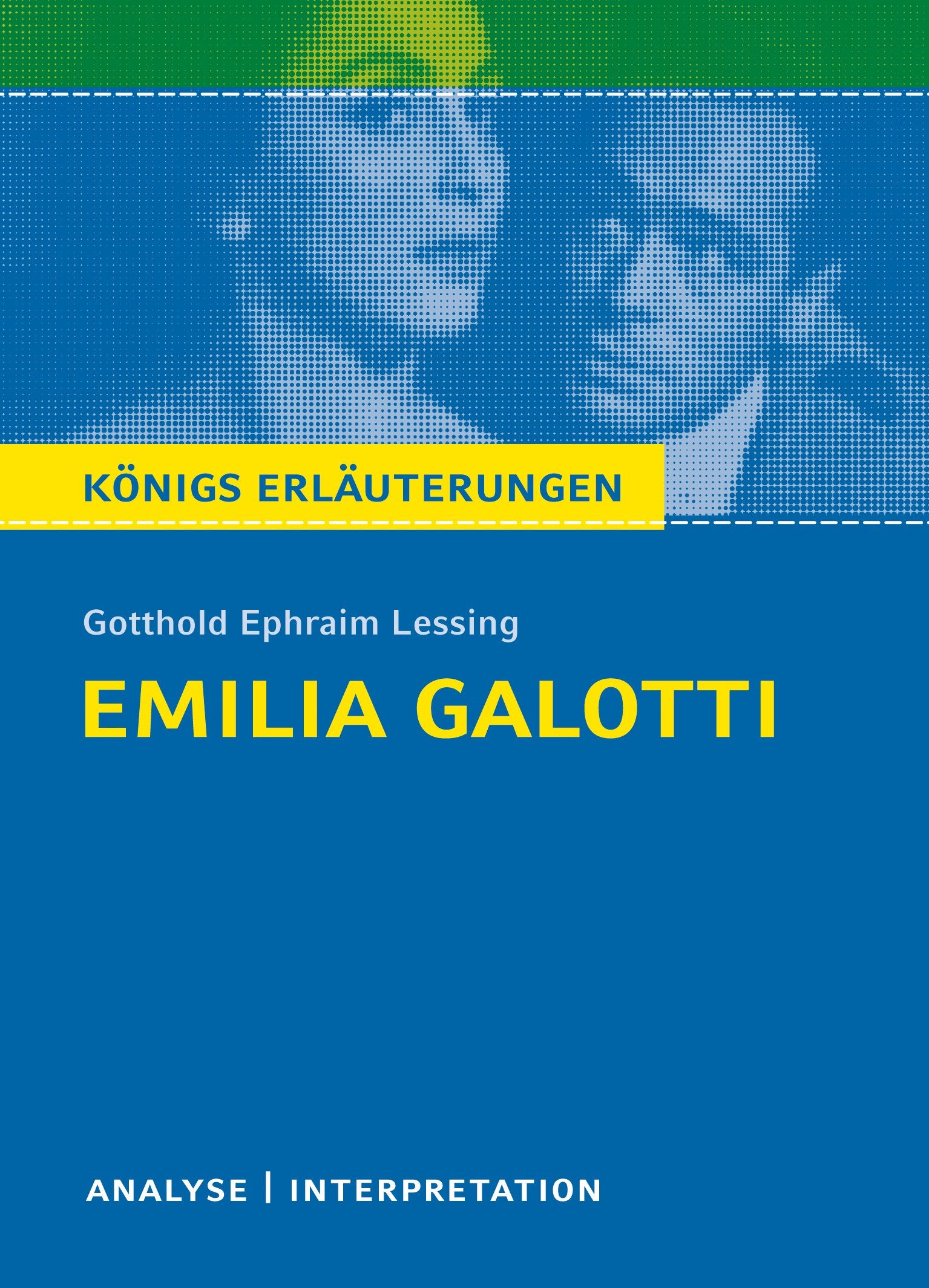 Product Image: Emilia Galotti. Textanalyse und Interpretation
