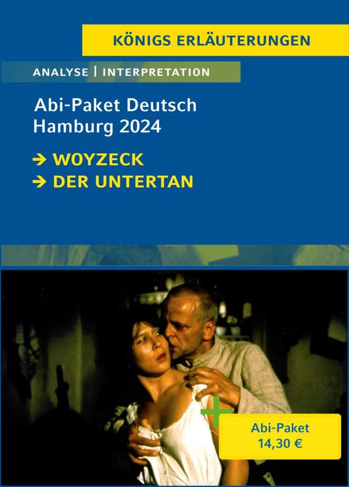 Abitur Deutsch Hamburg 2023 - Königs-Erläuterungen-Paket Study Guides