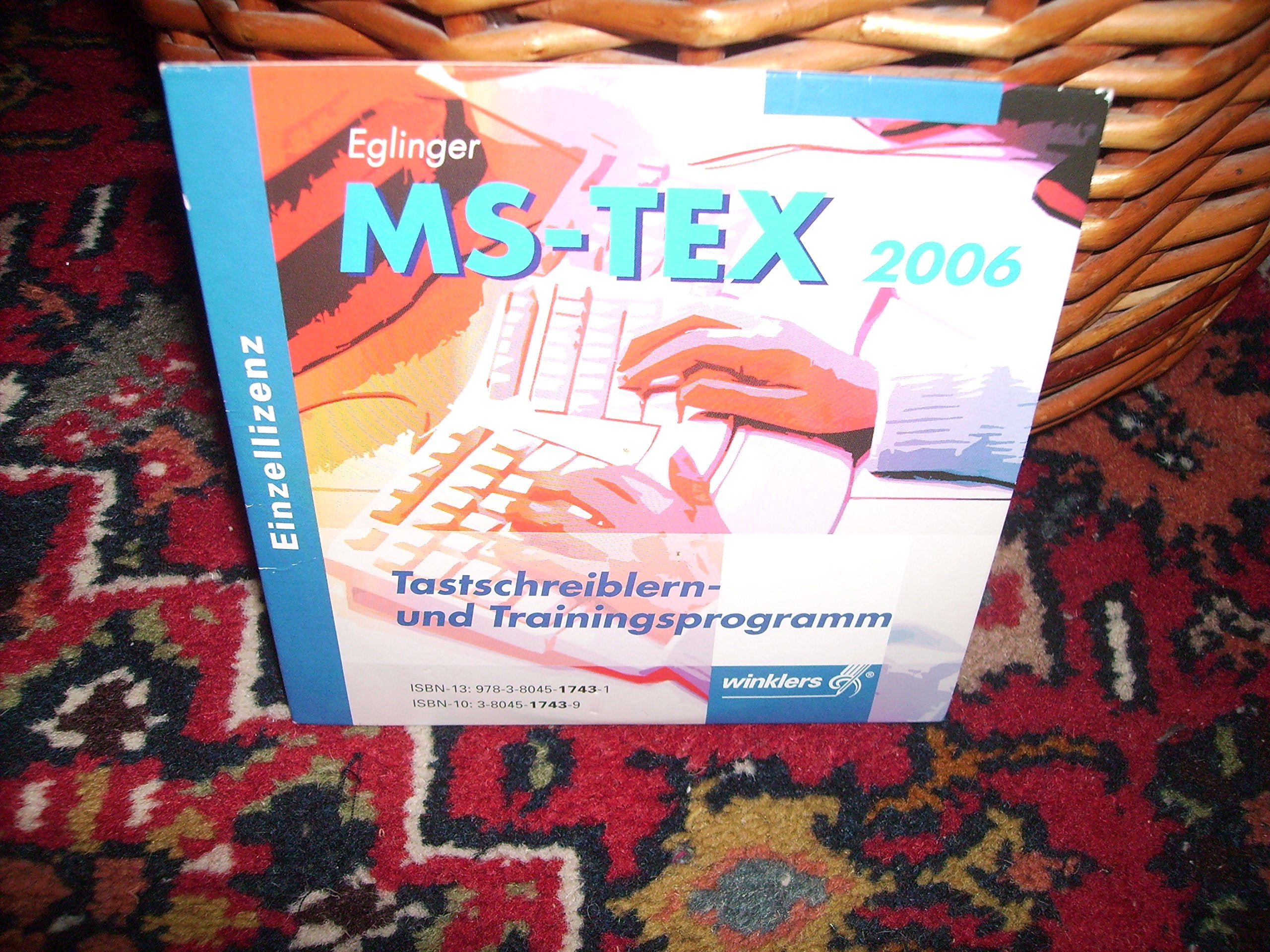 MS-TEX Version 16.0, 1 CD-ROM,CD-ROM: Tastschreiblern- und Trainingsprogramm Einzellizenz, Version 16.0. Für Windows ab 95 Hobbies & Leisure