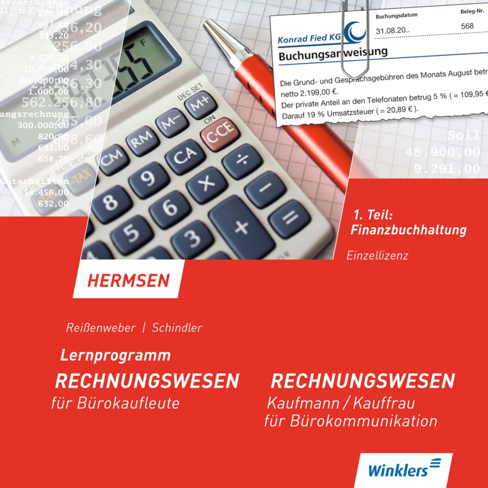 Lernprogramm zu Hermsen. Rechnungswesen für Bürokaufleute 1 Business, Finance & Career