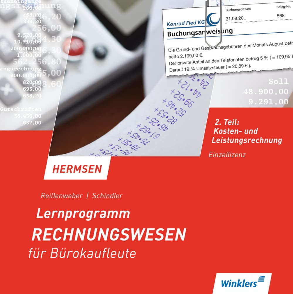 Lernprogramm zu Hermsen. Rechnungswesen für Bürokaufleute 2. CD-ROM für Windows ab Windows 2000 Business, Finance & Career