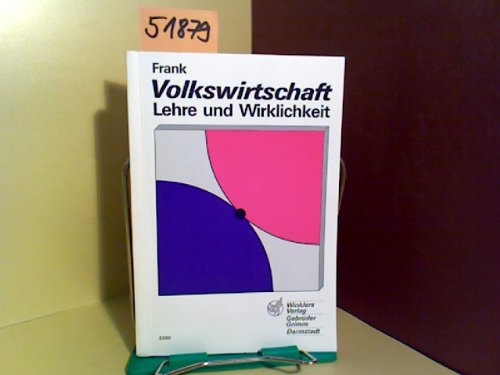 Product Image: Volkswirtschaft. Lehre und Wirklichkeit