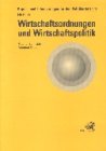 Wirtschaftsordnungen und Wirtschaftspolitik Books
