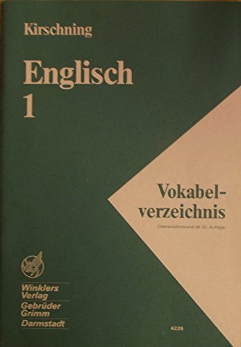Product Image: Englisch, Vokabelverzeichnis