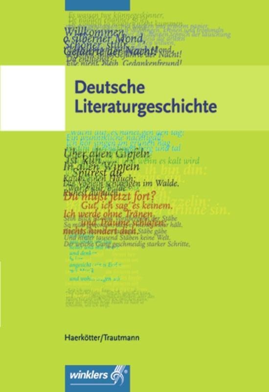 Deutsche Literaturgeschichte Study Guides