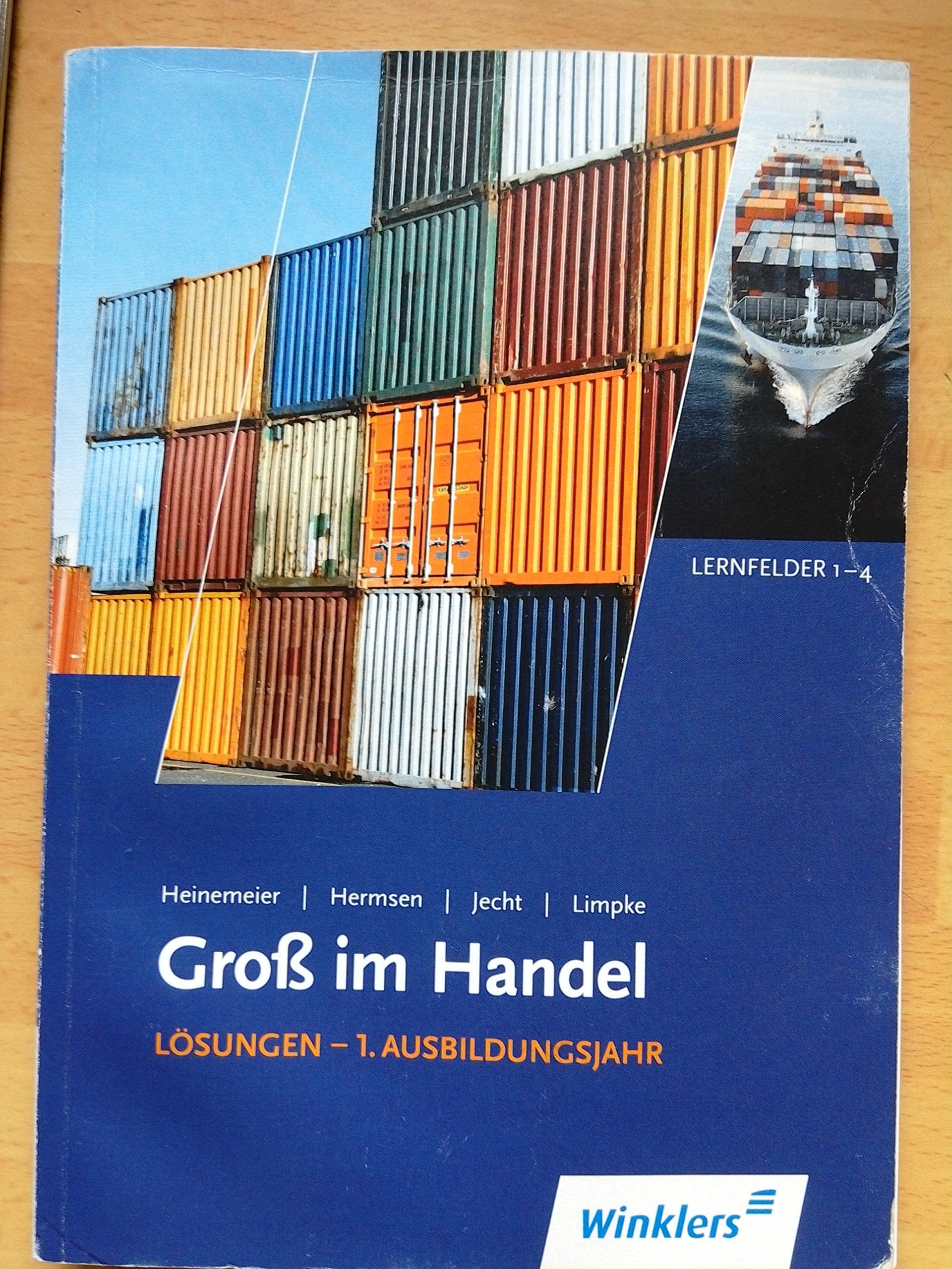 Groß im Handel Lösungen - 1. Ausbildungsjahr Lernfelder 1-4 Books