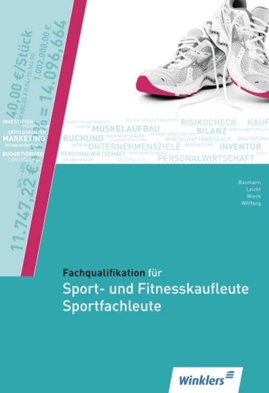 Fachqualifikation für Sport- und Fitnesskaufleute und Sportfachleute Study Guides