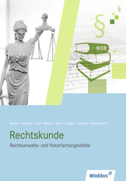 Rechtsanwalts- und Notarfachangestellte. Kompendium Rechtskunde: Schülerbuch Study Guides