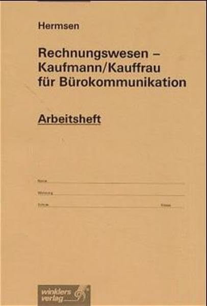 Rechnungswesen, Kaufmann / Kauffrau für Bürokommunikation, EURO, Arbeitsheft Business, Finance & Career