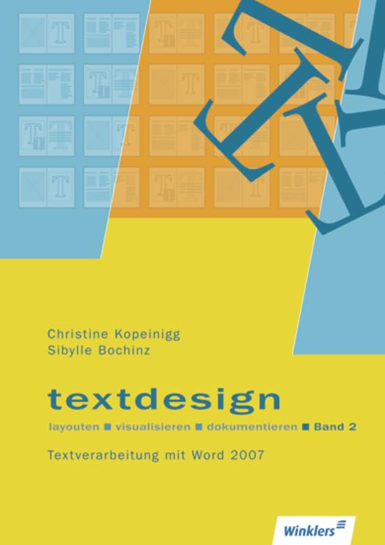 Textdesign layouten, visualisieren, dokumentieren Computer Science