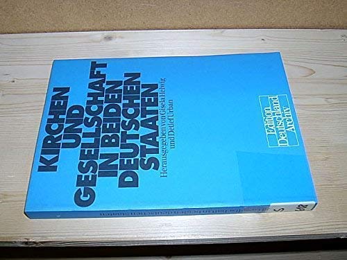 Kirchen und Gesellschaft in beiden deutschen Staaten Books