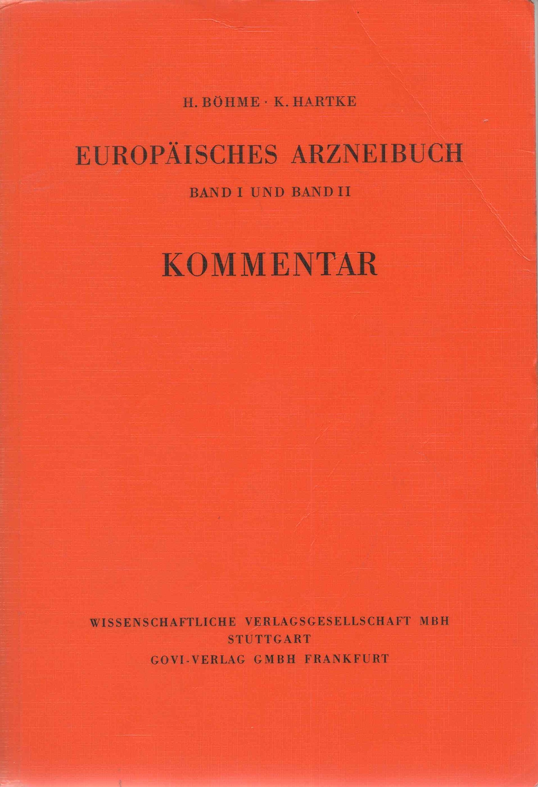 Europäisches Arzneibuch - Band 1 und Band 2. Kommentar. Books