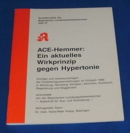 ACE-Hemmer: Ein aktuelles Wirkprinzip gegen Hypertonie Medicine