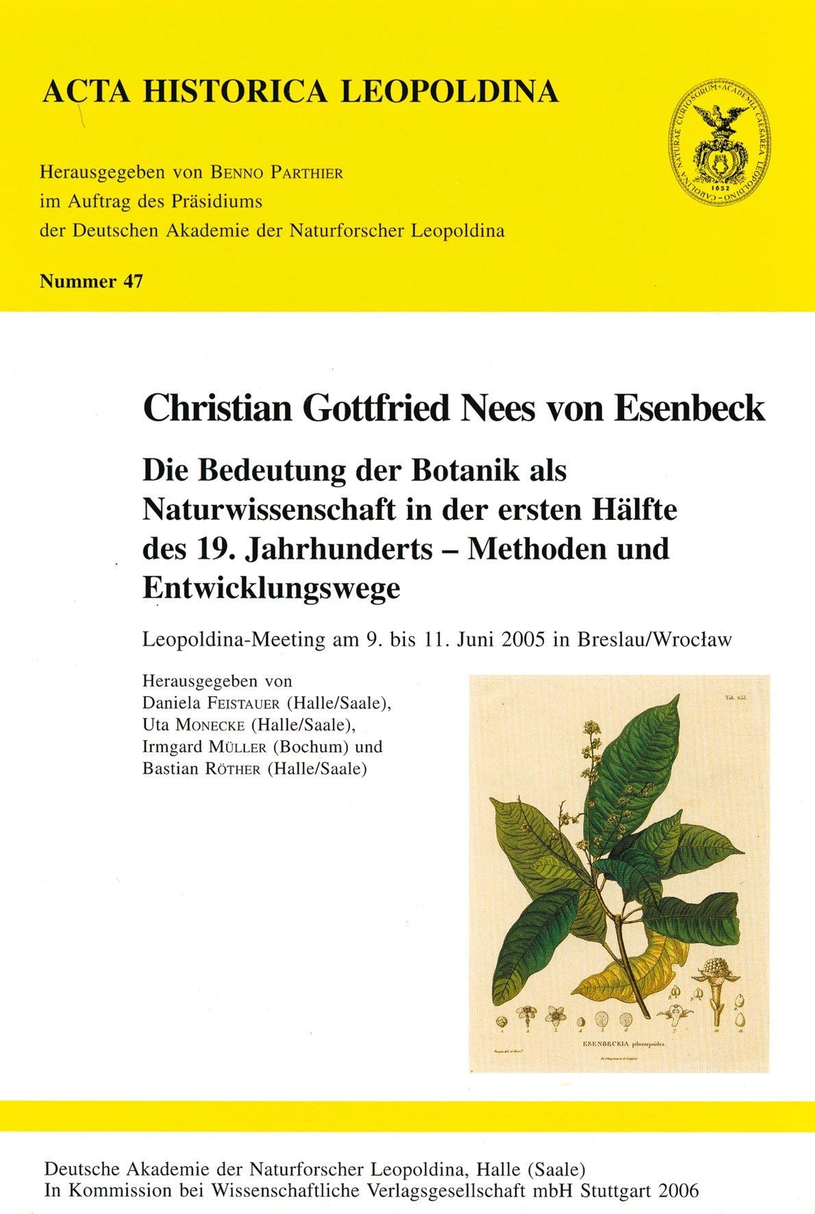 Christian Gottfried Nees von Esenbeck Medicine