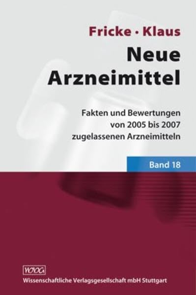 Neue Arzneimittel 18 Medicine