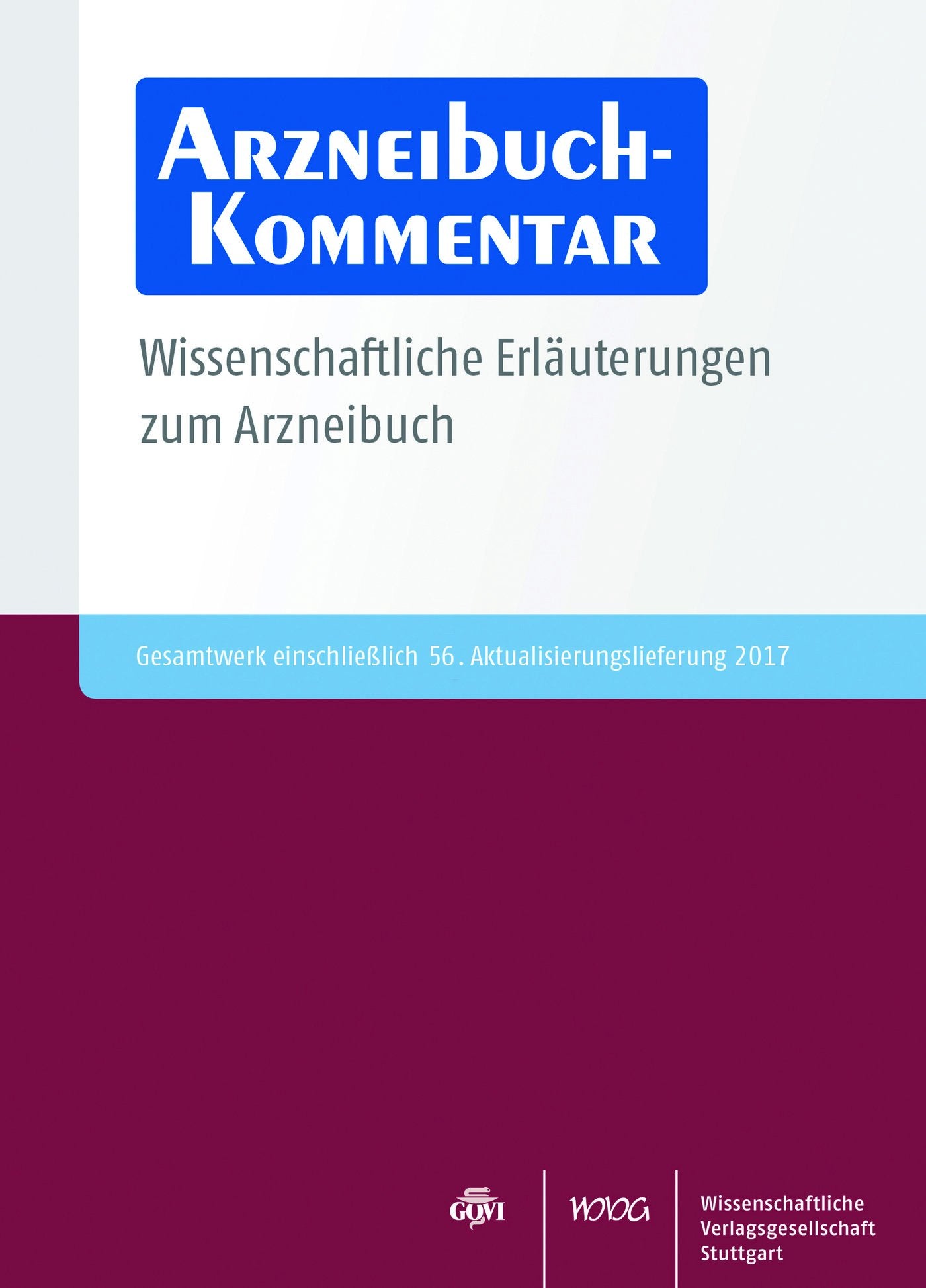 Arzneibuch-Kommentar CD-ROM VOL 56 Medicine