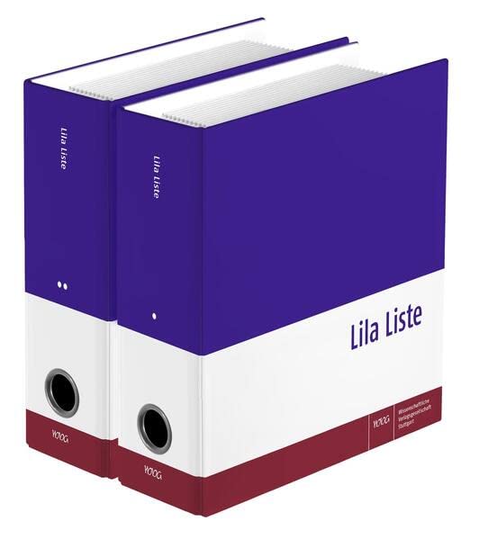 Lila Liste: Das fachliche Verzeichnis der deutschen Tierarzneimittel Medicine