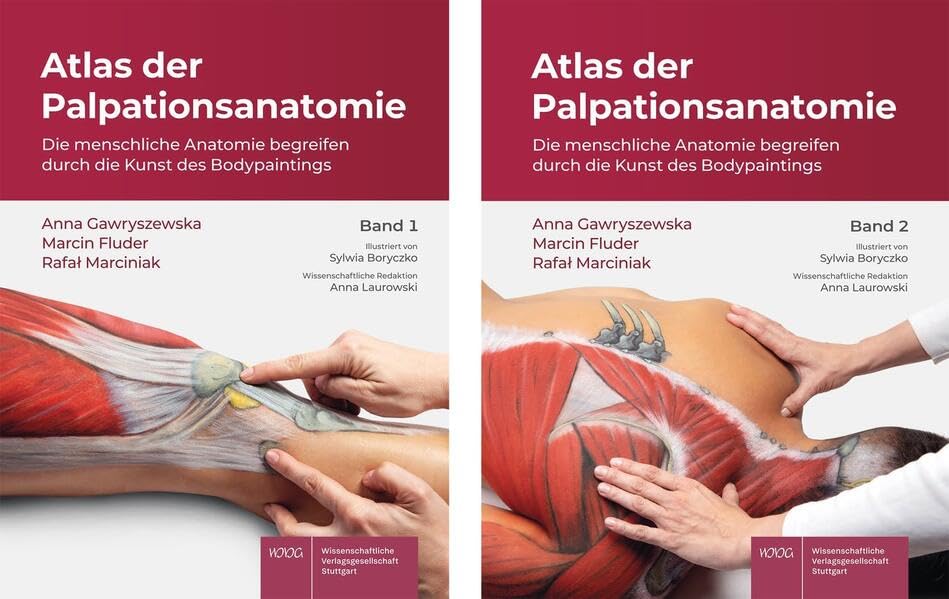 Atlas der Palpationsanatomie SET: Die menschliche Anatomie begreifen durch die Kunst des Bodypaintings Medicine