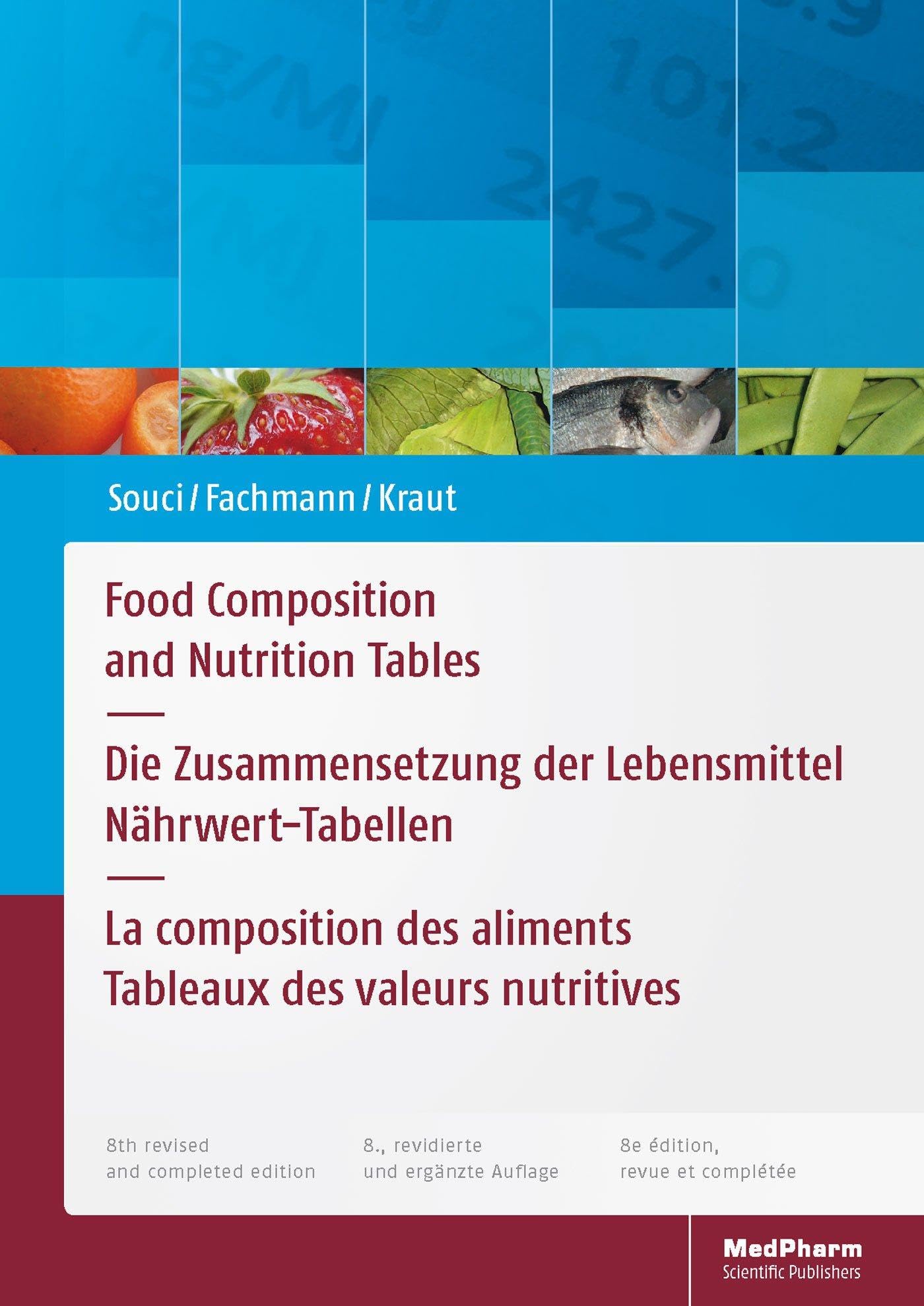 Food Composition and Nutrition Tables Medicine