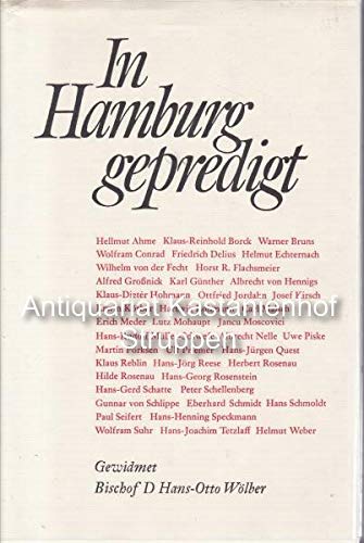 In Hamburg gepredigt : gewidmet Bischof D Hans-Otto Wölber. Books