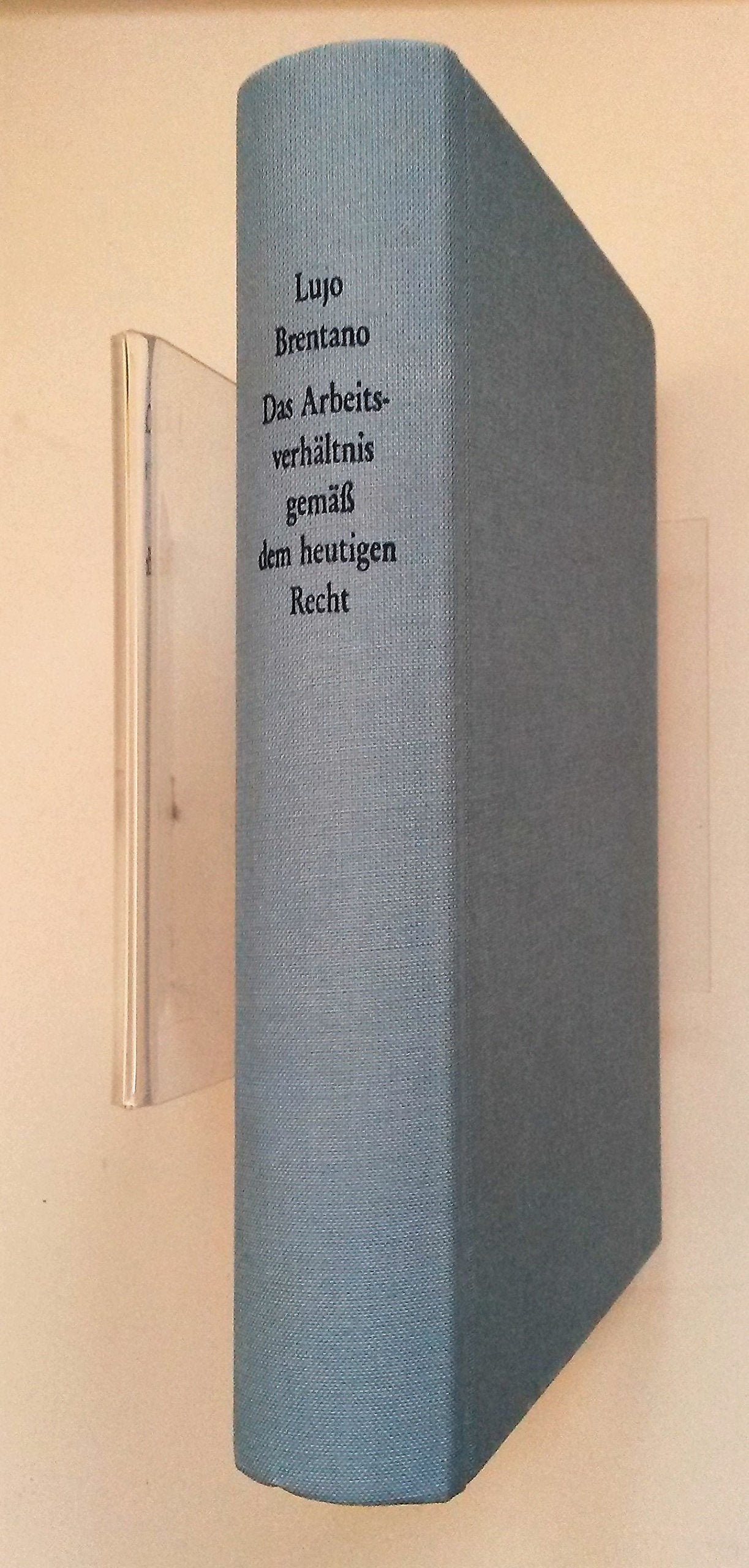Das Arbeitsverhältnis gemäss dem heutigen Recht: Geschichtliche und ökonomische Studien (Livre en allemand) book