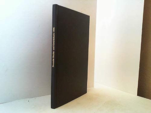 Deutsche Rechts- und Gerichtskarte. Eine Einteilung des Deutschen Reichs nach Gebieten des bürgerlichen Rechts und nach umfassenden Gerichtsbezirken. Mit Orientierungsheft book