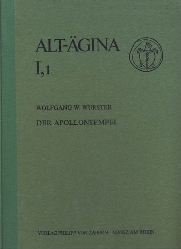 Alt-Ägina, Bd.1/1, Der Apollontempel Architecture