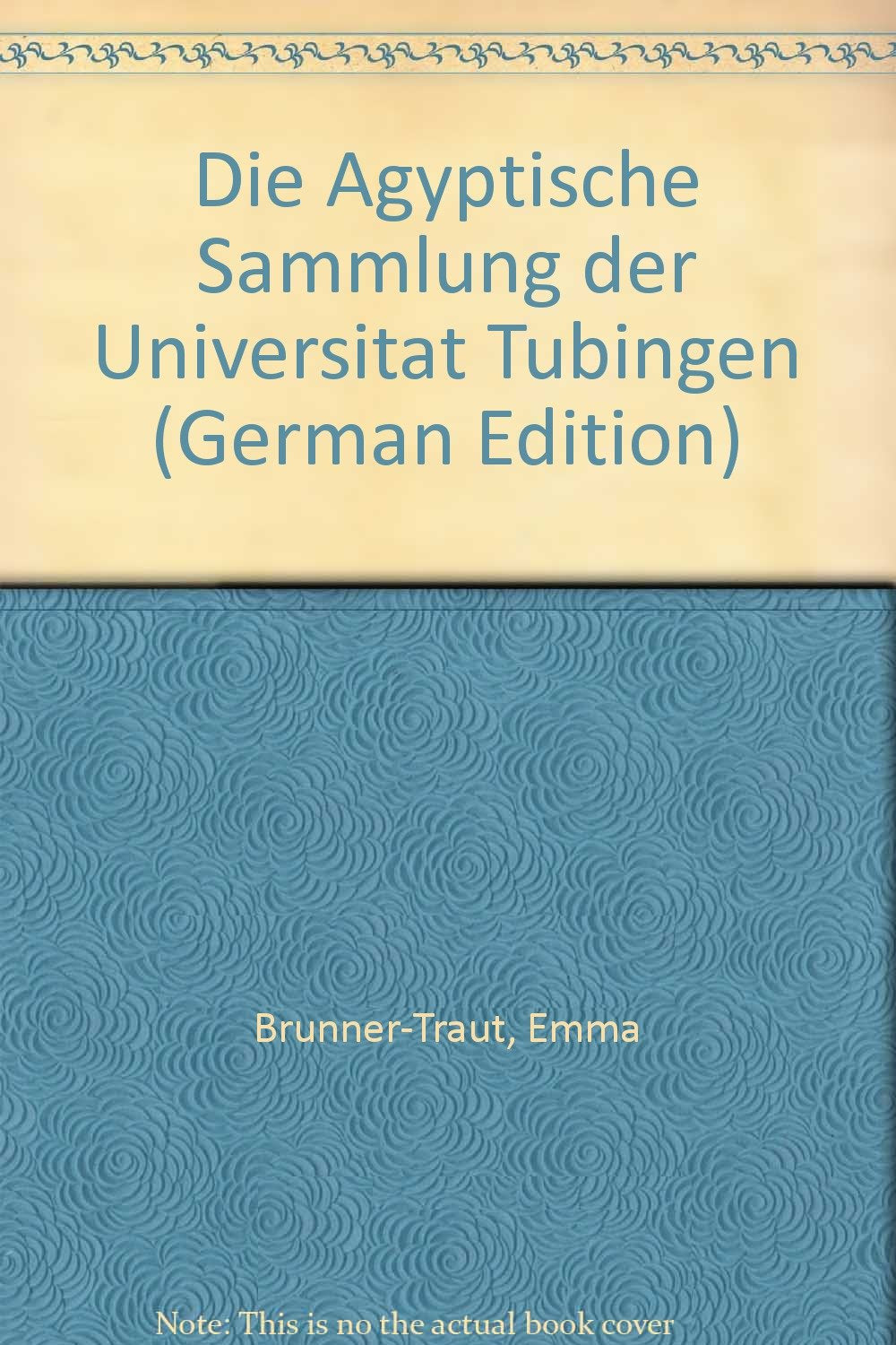 Die Ägyptische Sammlung der Universität Tübingen Books