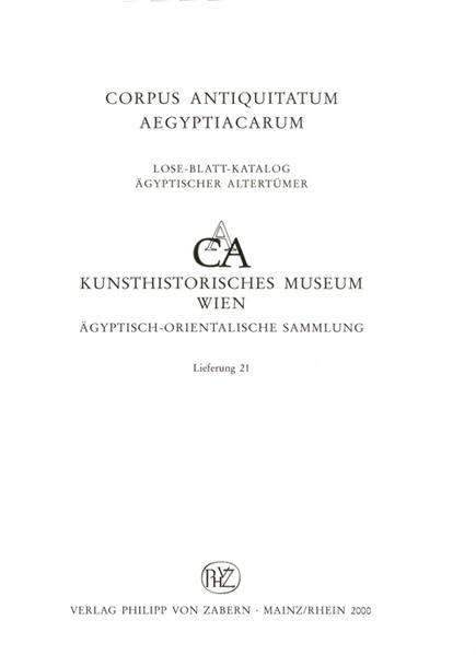 Kunsthistorisches Museum Wien, Lfg.21, Reliefs und Inschriftensteine des Alten Reiches (Corpus Antiquitatum Aegyptiacarum) Film, Art & Culture