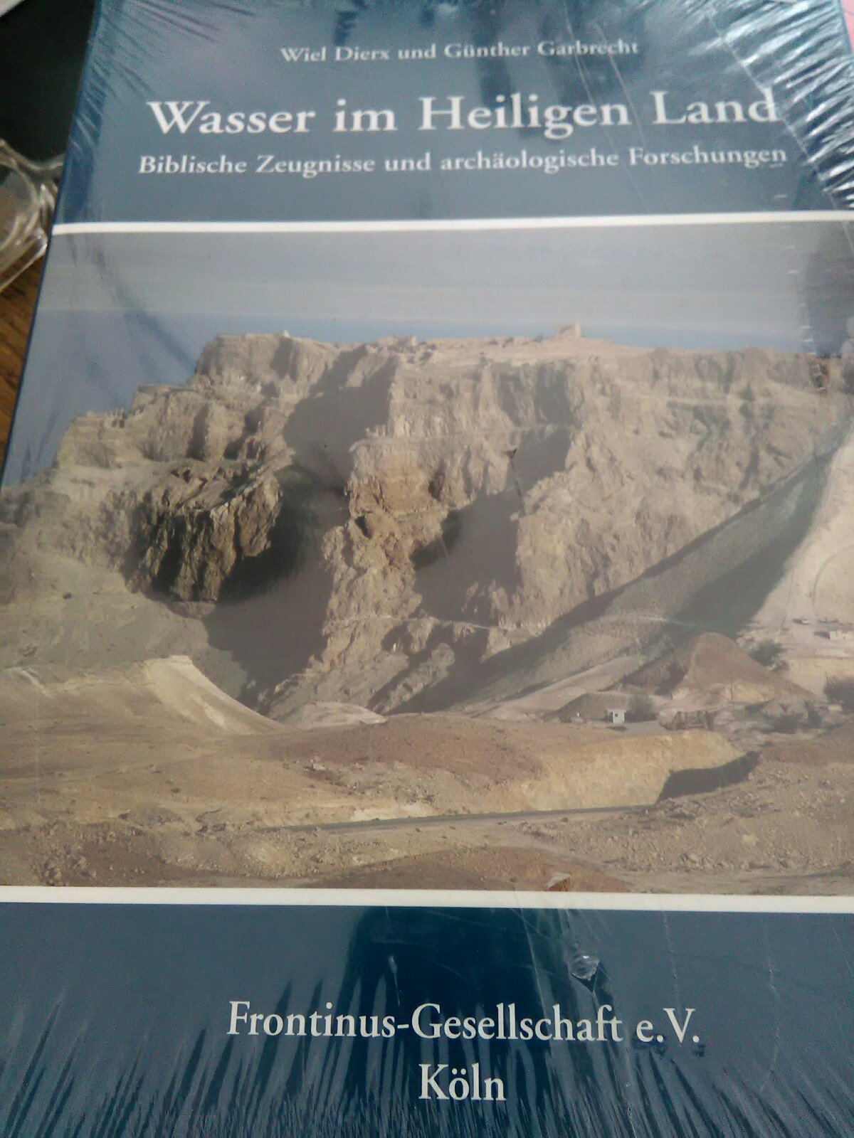 Wasser im Heiligen Land: Biblische Zeugnisse und archäologische Forschungen (Schriftenreihe der Frontinus-Gesellschaft: Supplementband) Politics & History