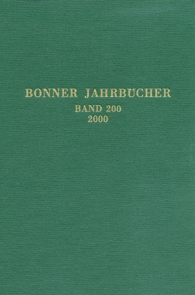 Bonner Jahrbücher: Bd 200: Des Rheinischen Landesmuseums in Bonn und des Rheinischen Amtes für Bodendenkmalpflege im Landschaftsverband Rheinland und ... im Rheinlande. Z. Tl. in engl. Sprache Film, Art & Culture