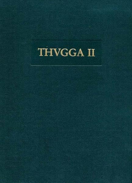 THVGGA / Drei Hanghäuser in Thugga: Maison des trois Masques, Maison du Labyrinthe, Maison de Dionysos et d'Ulysse. Diss. Natural Sciences