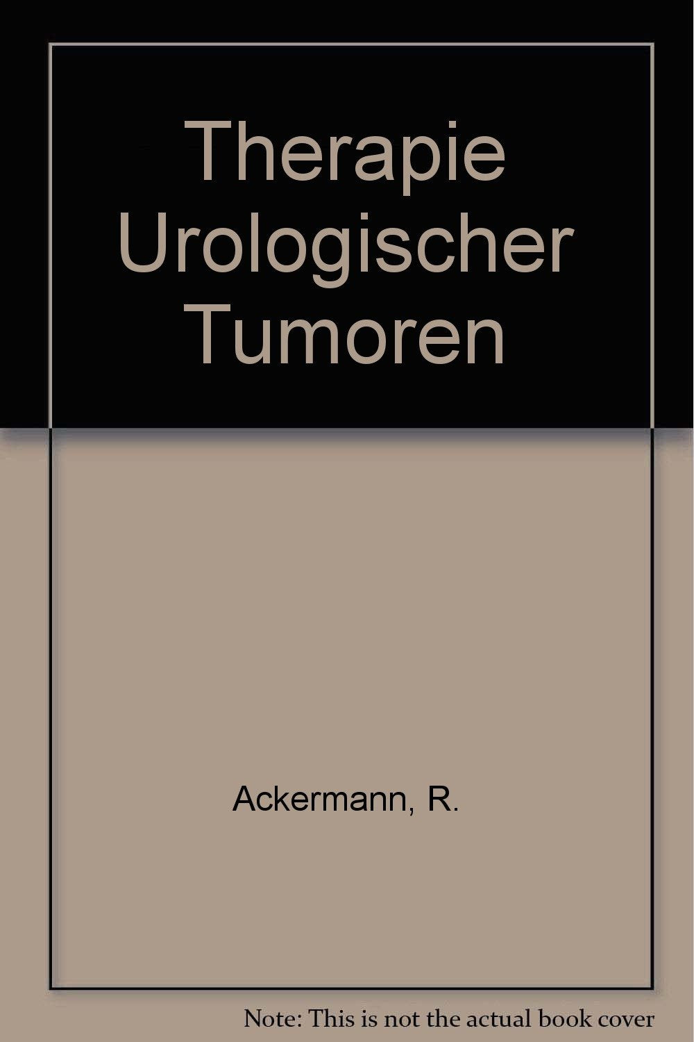 Therapie urologischer Tumoren Medicine