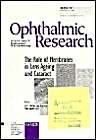 Ophthalmic Research, Suppl.1, The Role of Membranes in Lens Ageing and Cataract: Spring Meeting, 1995 European Union Concerted Action, Naples, March ... Suppl. 1 (Journal: Ophthalmic Research Ser) Medicine