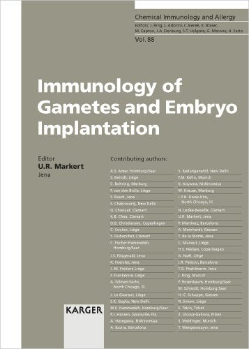 Chemical Immunology and Allergy. (Formerly: Progress in Allergy /Fortschritte der Allergielehre) / Immunology of Gametes and Embryo Implantation Medicine
