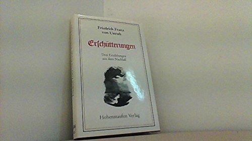 Erschütterungen. Drei Erzählungen aus dem Nachlaß Books