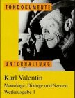 Monologe, Dialoge und Szenen, Werkausgabe, Cassetten, Tl.1, 1907-1926, 2 Cassetten Books