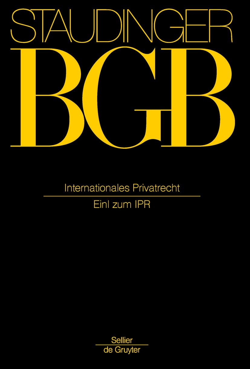 Internationales Privatrecht: Einleitung Zum Ipr book