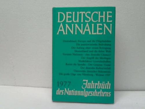 Deutsche Annalen 1977 - Jahrbuch des Nationalgeschehens. Books