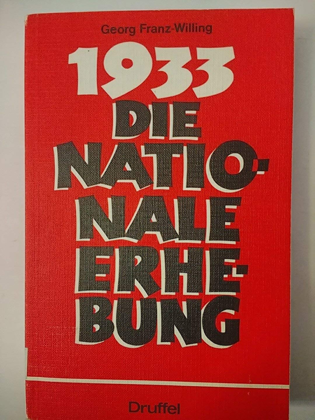 1933 - Die nationale Erhebung. Books