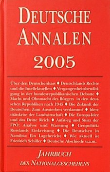 Deutsche Annalen. Jahrbuch des Nationalgeschehens Law
