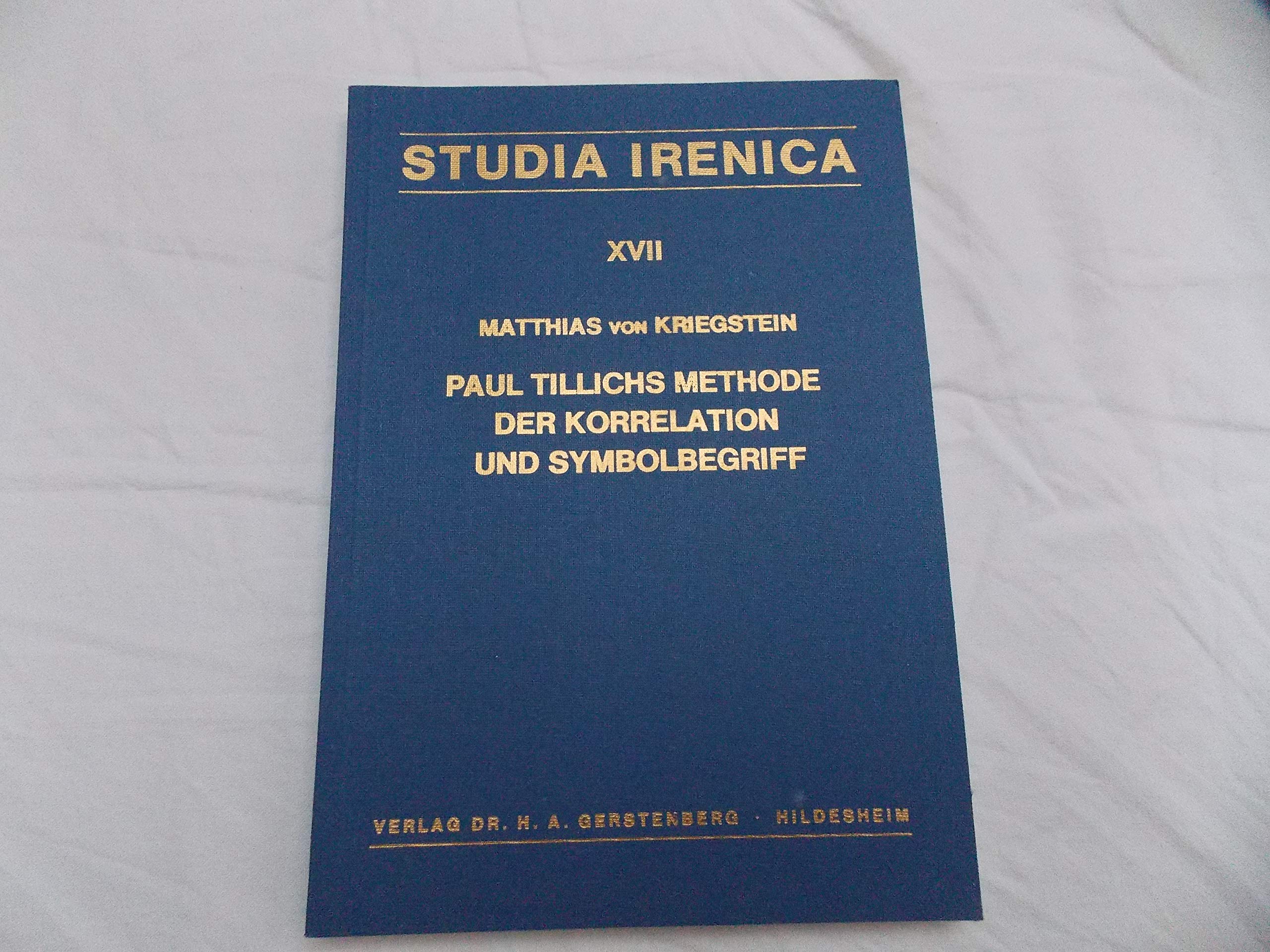Paul Tillichs Methode der Korrelation und Symbolbegriff. Politics & Society