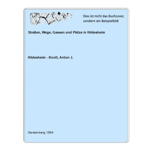 Strassen, Wege, Gassen und Plätze in Hildesheim Books