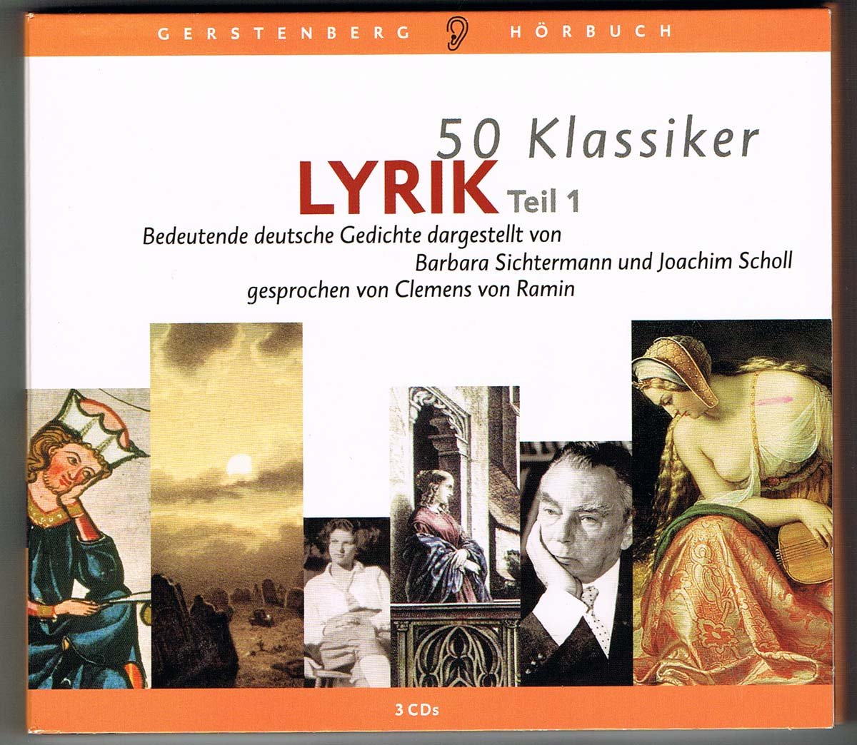 50 Klassiker Lyrik I - CD: Bedeutende deutsche Gedichte General education