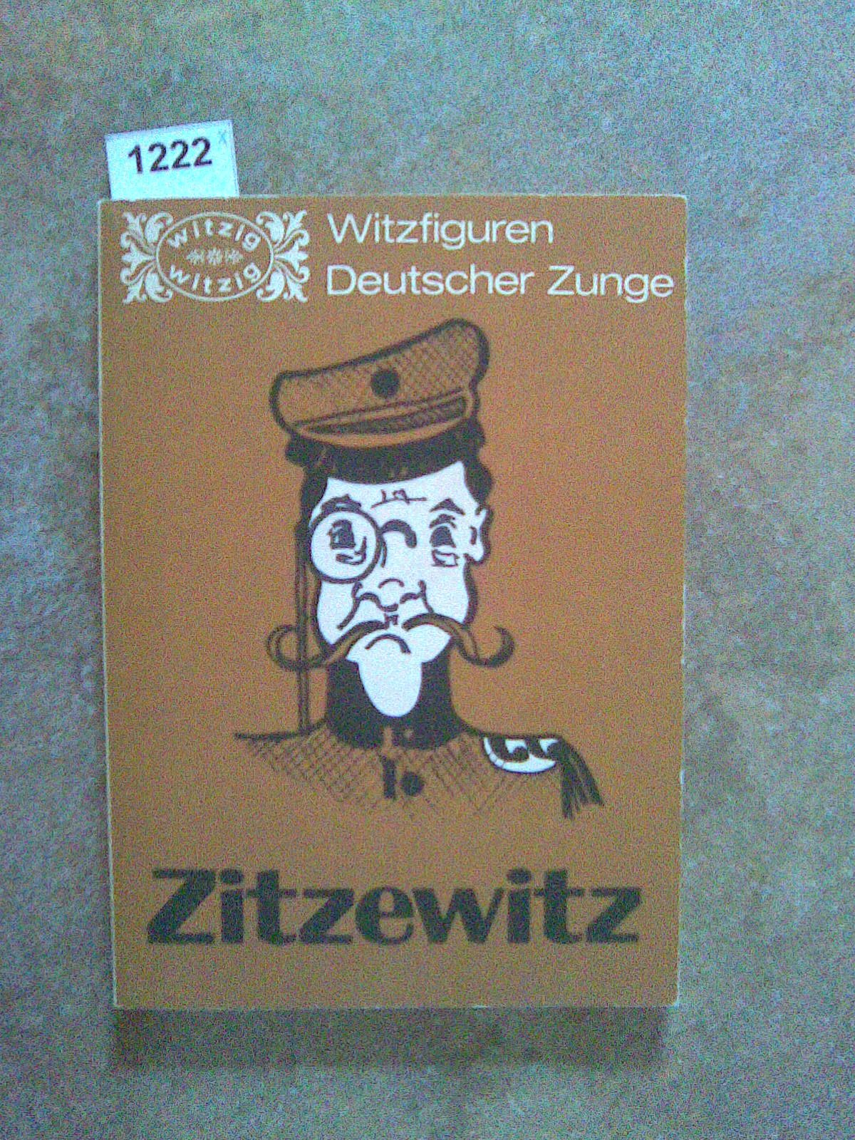 Product Image: Zitzewitz. Witzfiguren Deutscher Zunge.